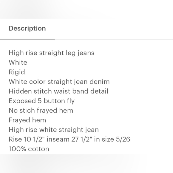 KanCan Taurus White Denim - Picture 5 of 5